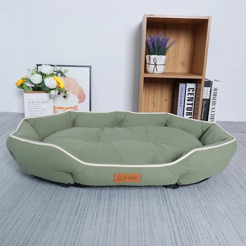 Large Pet Sofa Bed – Warm Winter Cushion for Dogs & Cats