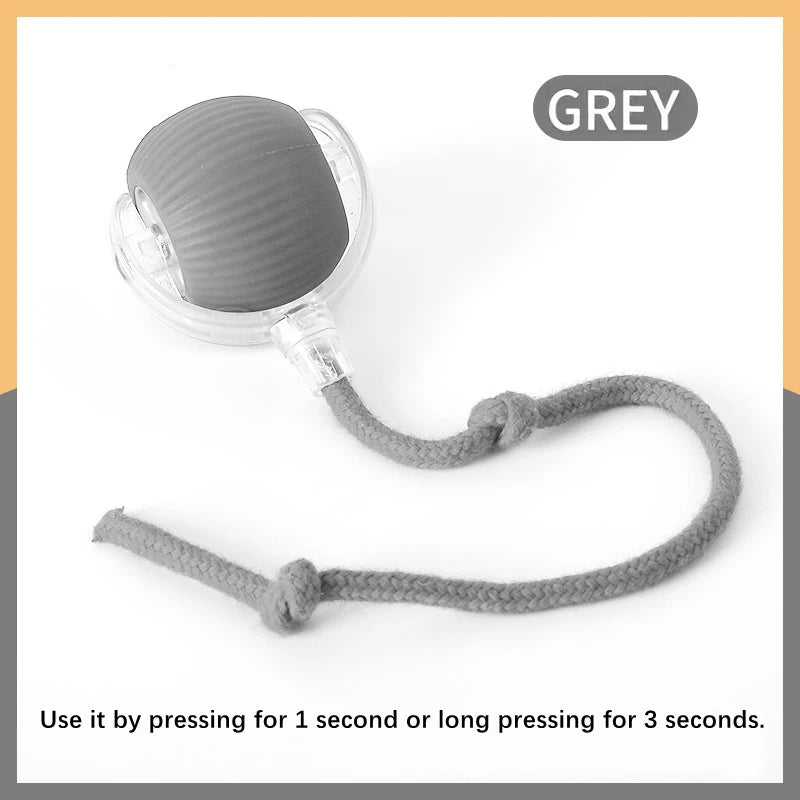 Smart Bouncing Pet Ball – USB Moving Toy for Dogs & Cats