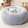 Deluxe Plush Cat Bed – Cozy Nest for Cats & Small Dogs