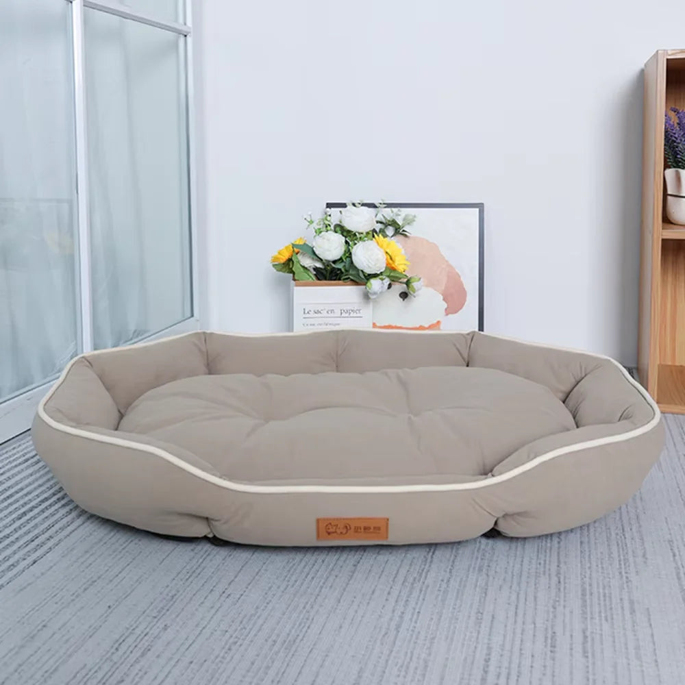Large Pet Sofa Bed – Warm Winter Cushion for Dogs & Cats
