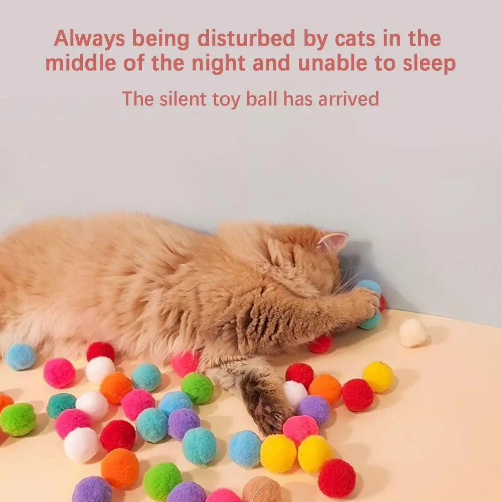 Interactive Cat Launcher Toy – Plush Ball Shooter for Kittens