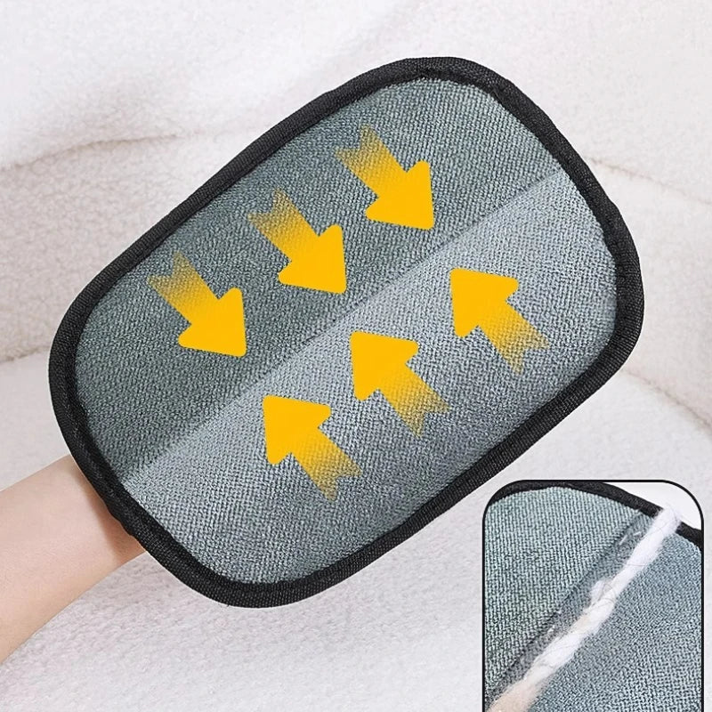 Pet Hair Remover Glove – Reusable, Washable De-Shedding Glove for Clothes & Pets
