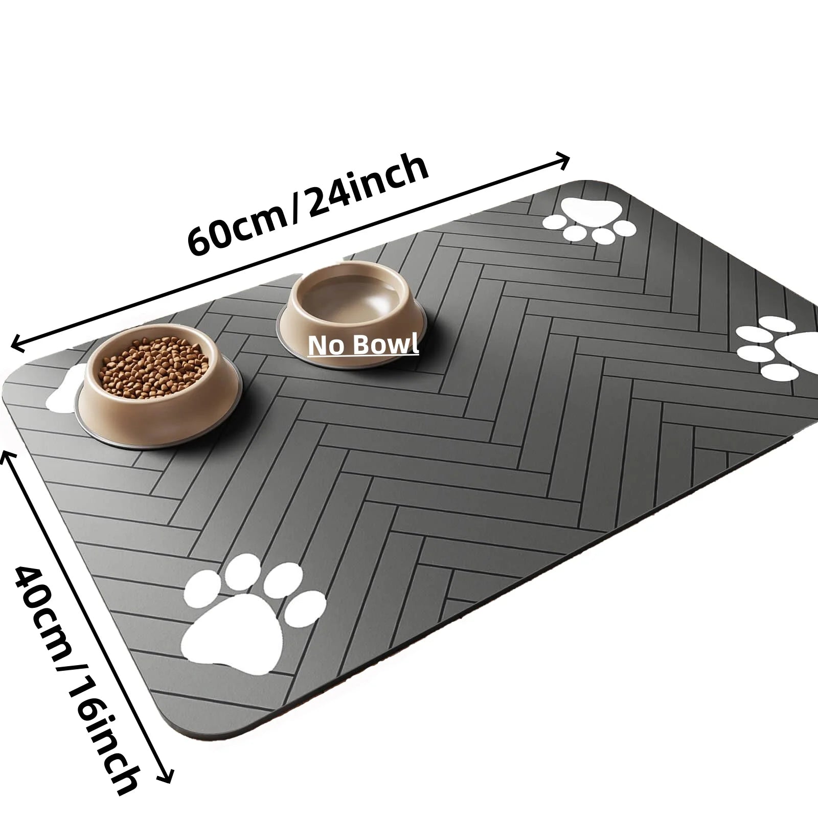 Waterproof Pet Feeding Mat – Absorbent, Quick Dry Placemat for Dogs & Cats