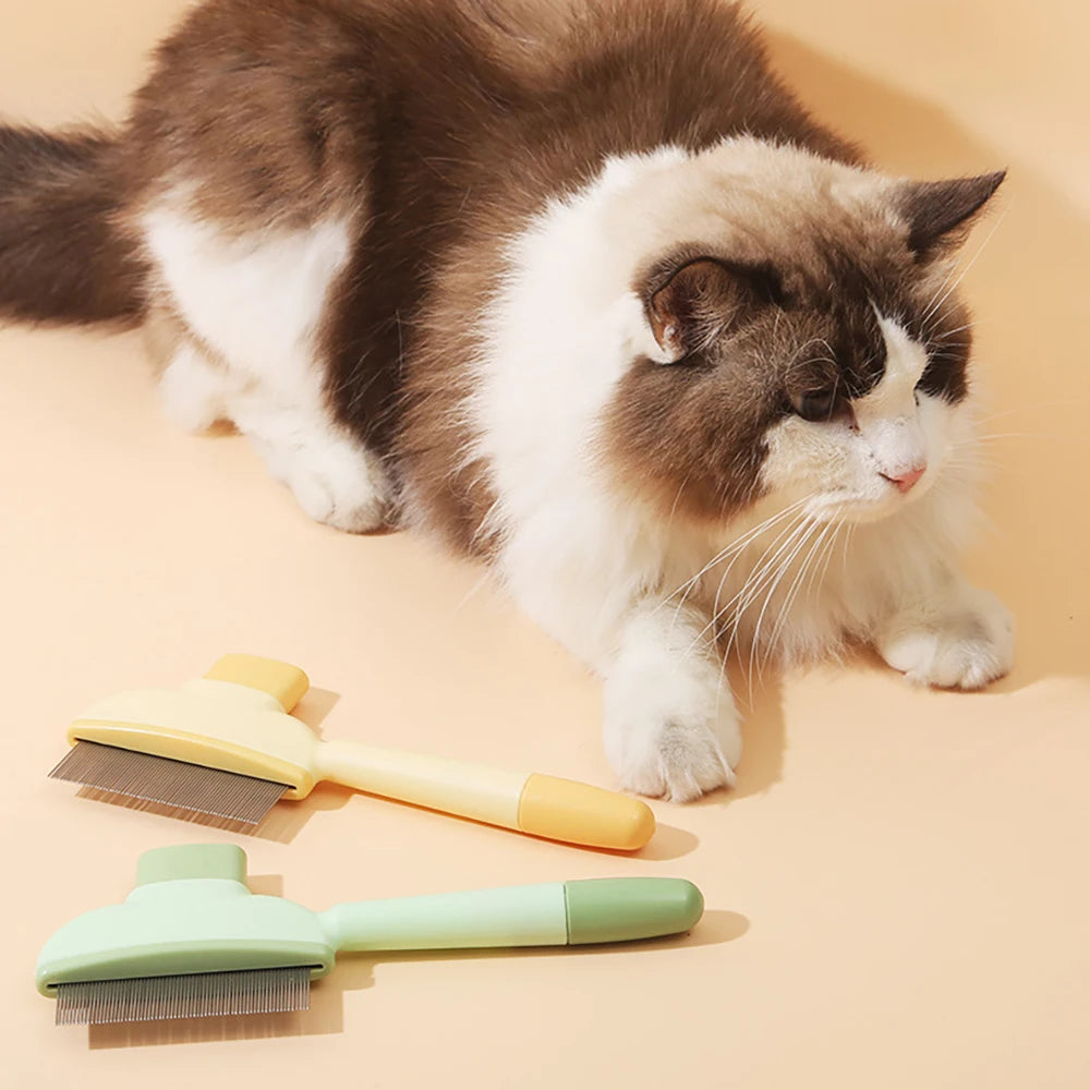 Pet Hair Brush & Comb – Easy Hair Remover for Dogs, Cats & Kittens