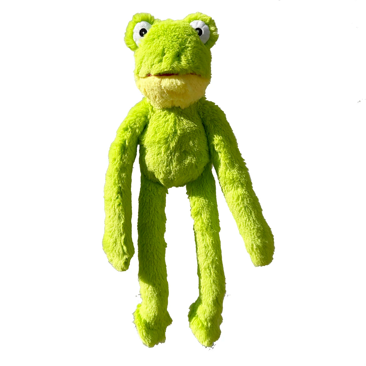 Squeaky Plush Dog Toy – Cute Chicken, Frog & Elephant Companions