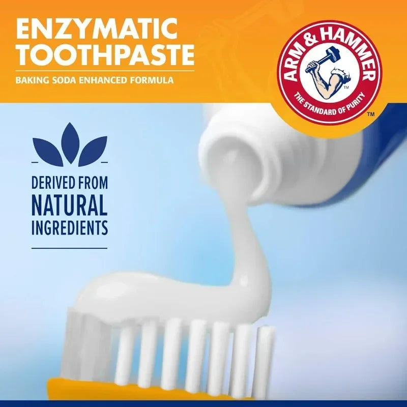 Pet Dental Care Kit – Toothbrush & Natural Toothpaste for Dogs & Puppies