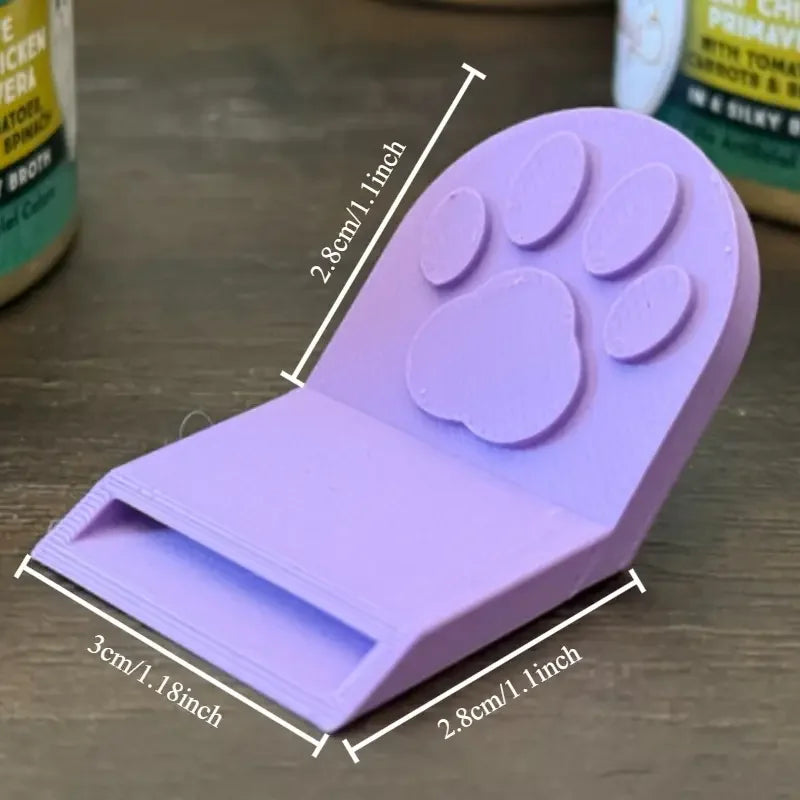 Pet Can Opener – Ergonomic Non-Slip Grip for Cat & Dog Food