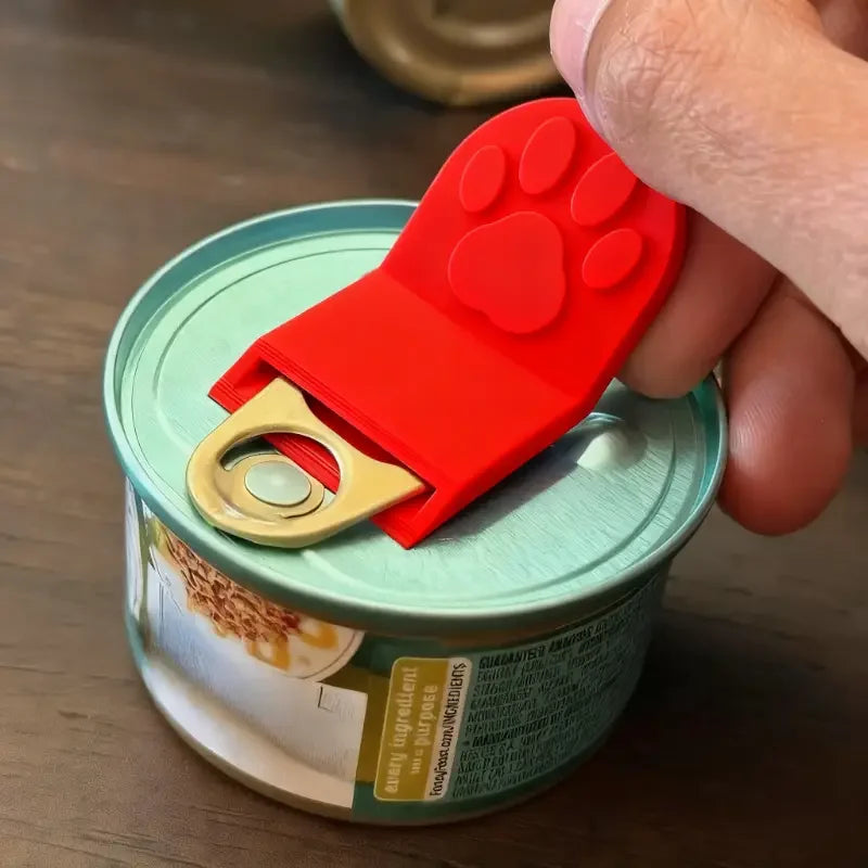 Pet Can Opener – Ergonomic Non-Slip Grip for Cat & Dog Food