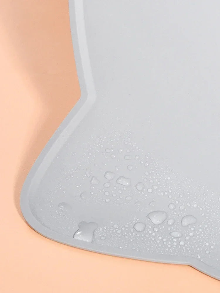 Waterproof Non-Slip Pet Placemat for Dogs & Cats – Easy to Clean Food & Water Mat