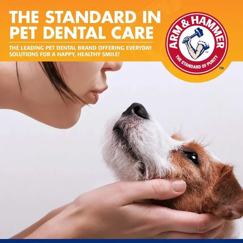 Pet Dental Care Kit – Toothbrush & Natural Toothpaste for Dogs & Puppies