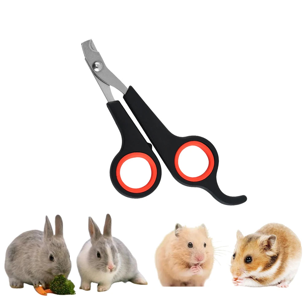 Pet Nail Clipper Scissors – Safe Grooming Tool for Dogs, Cats & Small Animals