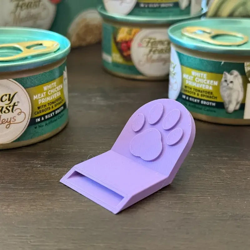 Pet Can Opener – Ergonomic Non-Slip Grip for Cat & Dog Food