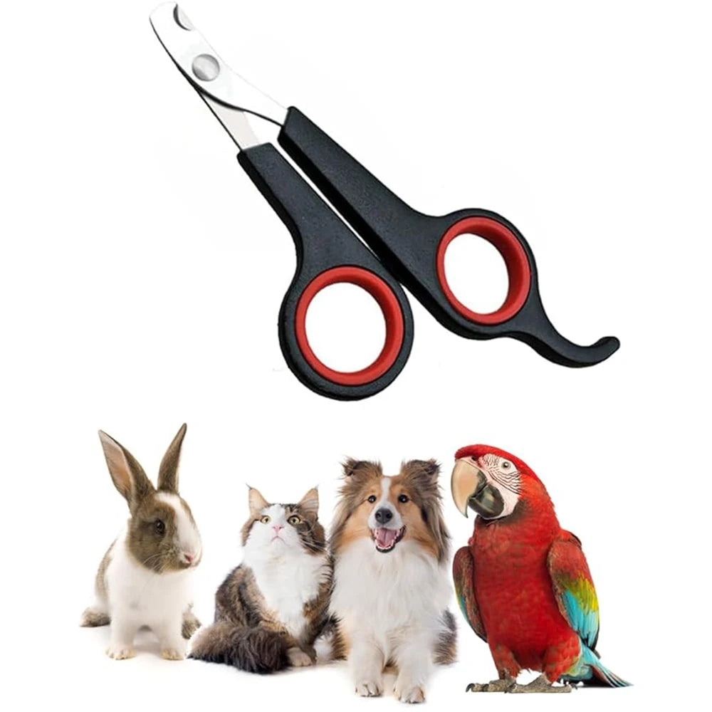 Pet Nail Clipper Scissors – Safe Grooming Tool for Dogs, Cats & Small Animals