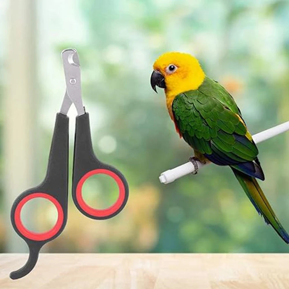 Pet Nail Clipper Scissors – Safe Grooming Tool for Dogs, Cats & Small Animals
