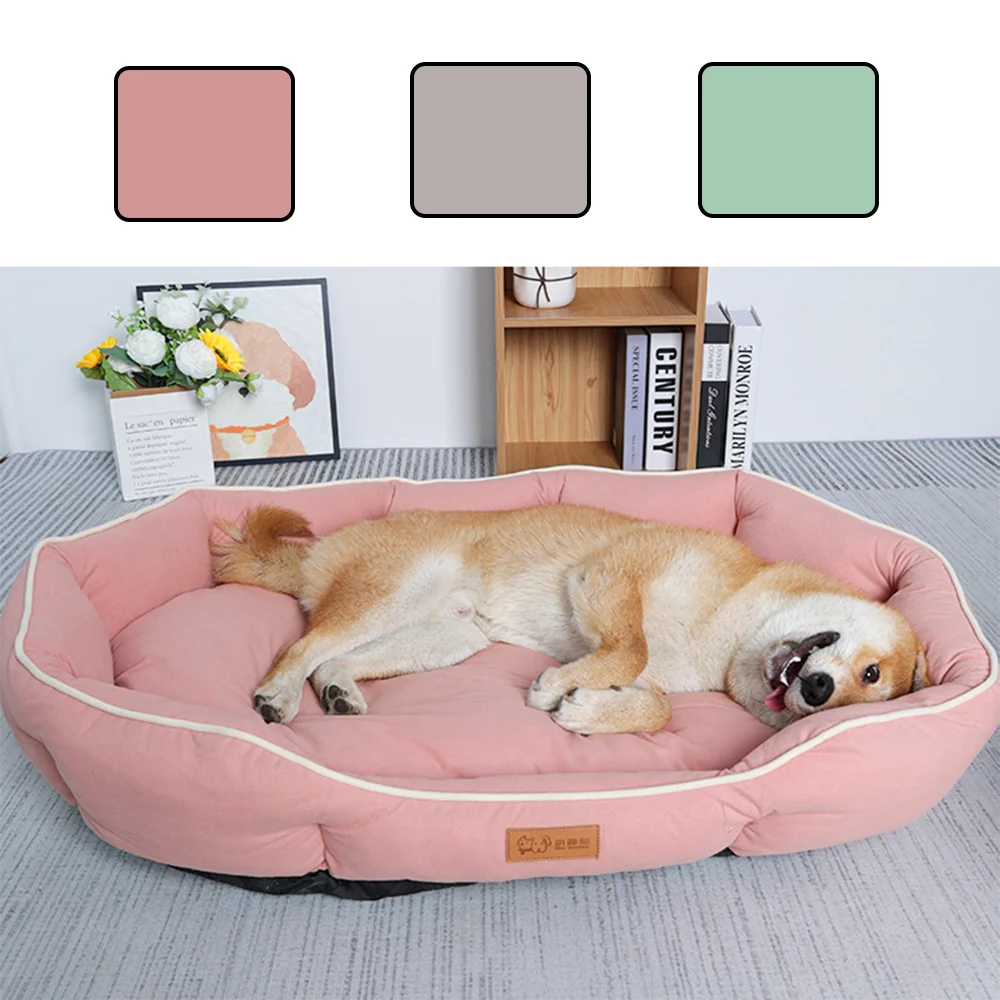 Large Pet Sofa Bed – Warm Winter Cushion for Dogs & Cats