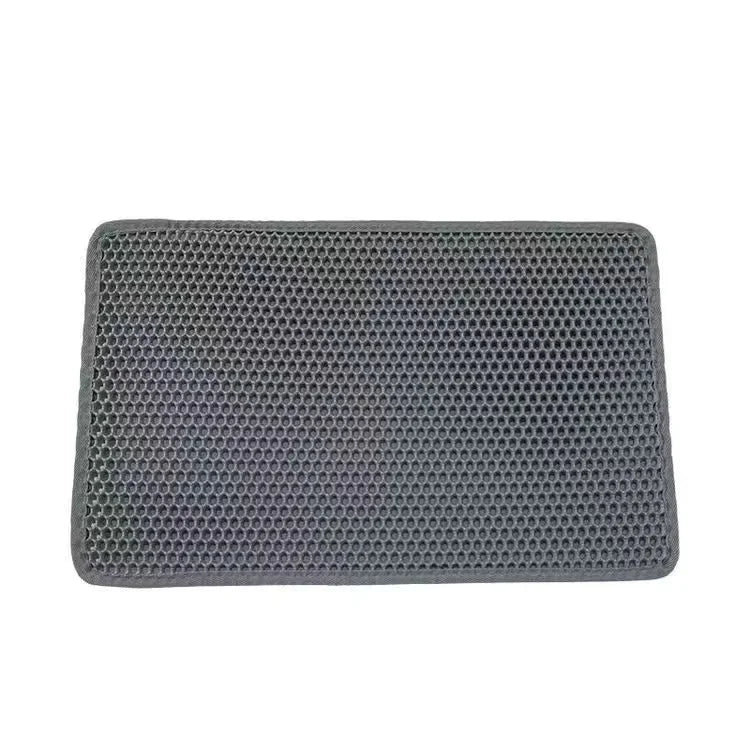 Waterproof Cat Litter Mat – Double Layer, Non-Slip, Washable Pad + Free Gift